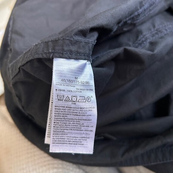 Women’s Black Banana Republic Utility Jumpsuit in Lightweight Cotton M - Picture 12 of 12